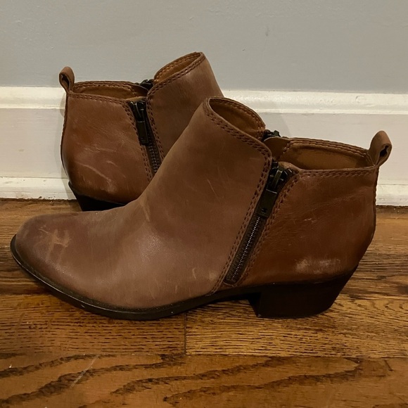 Lucky Brand Brown Basel Leather Double Zip Bootie
Women's Size 7.5 - Picture 1 of 6